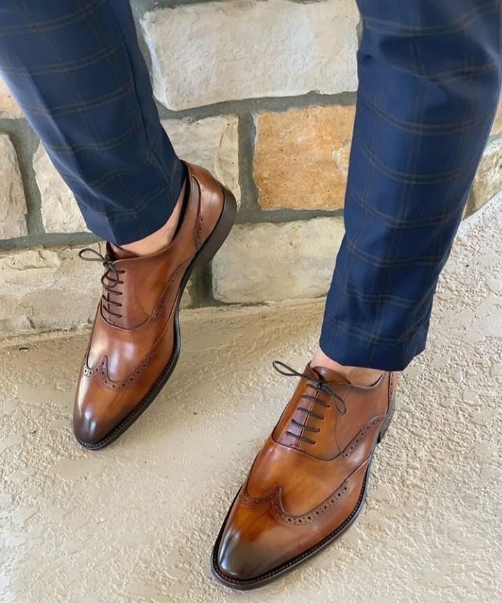 Formal Brown Leather Shoes